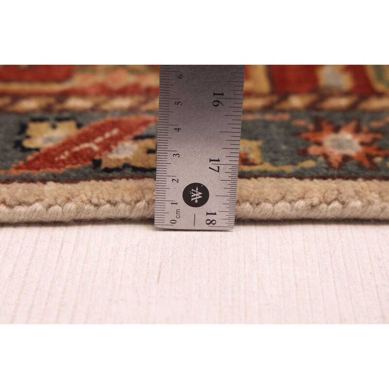 ECARPETGALLERY Hand-knotted Jules Sultane Ivory Wool Rug - 7'11 x 9'11