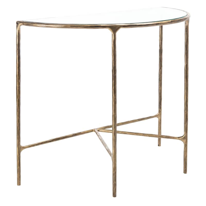 SAFAVIEH Couture Constanca Forged Metal Console Table - 36" W x 18" L x 30" H - 36"W x 18"D x 30"H