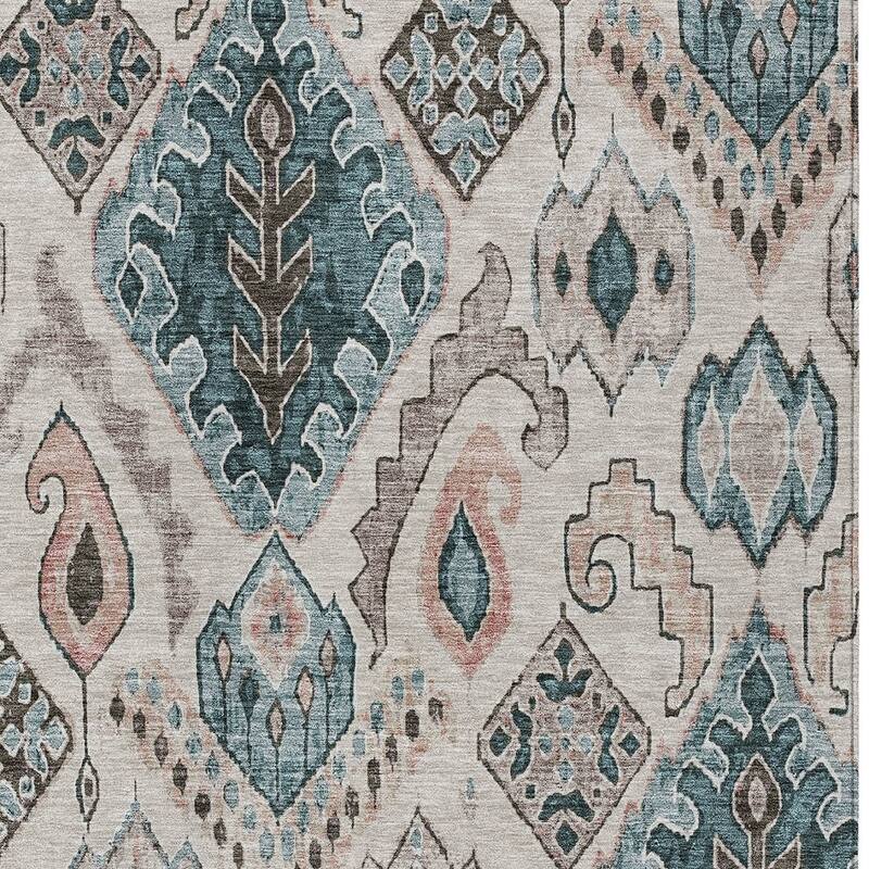 HomeRoots Moroccan Transitional Rectangle Outdoor Rug