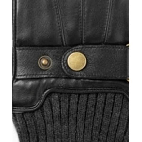 isotoner men's leather driving gloves