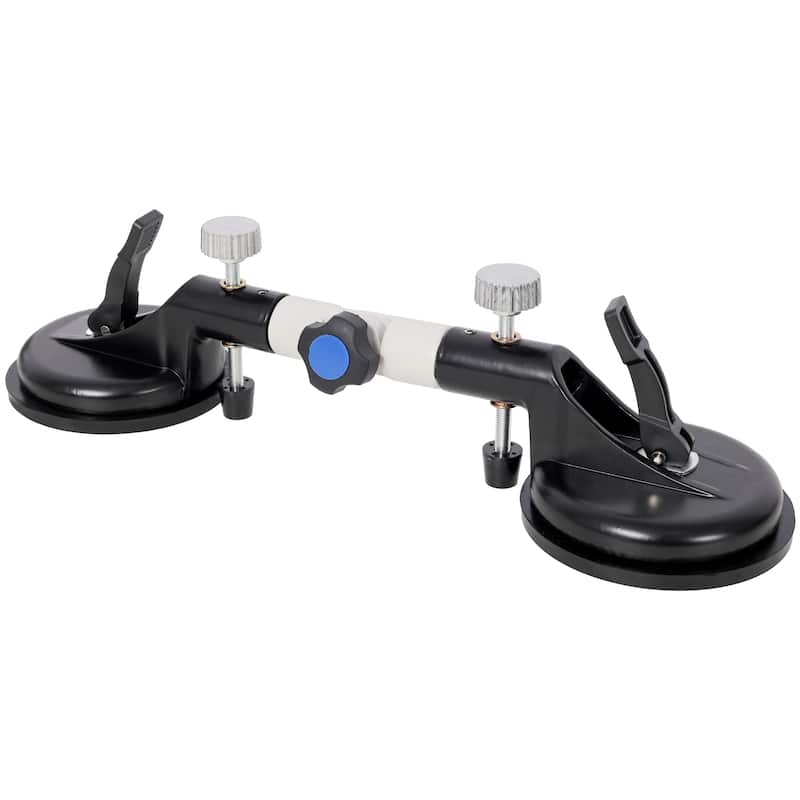 3-in-1 Adjustable angles 90-270 degrees Suction Cup Tool for Seam Joining - Black - Black