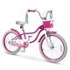 preview thumbnail 1 of 8, Gymax 20'' Girls Bike w/Removable Basket Streamers Hand Brake & - Rose Red Rose Red