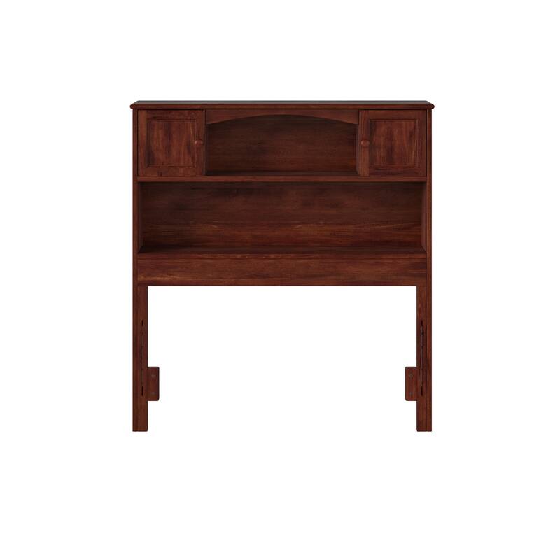 AFI Newport Bookcase Headboard with Attachable Charger