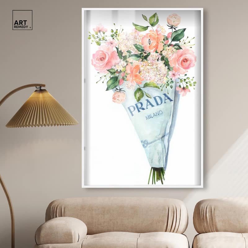 A World of Flowers Shadowbox by Art Remedy