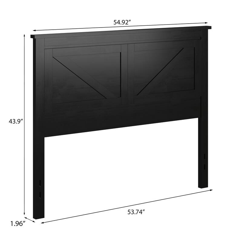 Farmhouse Solid Wood Headboard