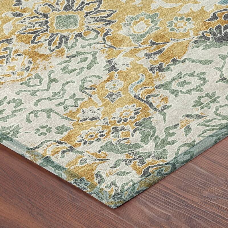 Machine Washable Indoor/ Outdoor Global Avon Chantille Rug