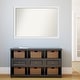 preview thumbnail 37 of 190, Wall Mirror Choose Your Custom Size - Extra Large, Blanco White Wood