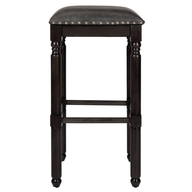 SAFAVIEH Dile 30 Inch Bar Stool - 15" x 15" x 30" - 15" x 15" x 30" - 15Wx15Dx30H