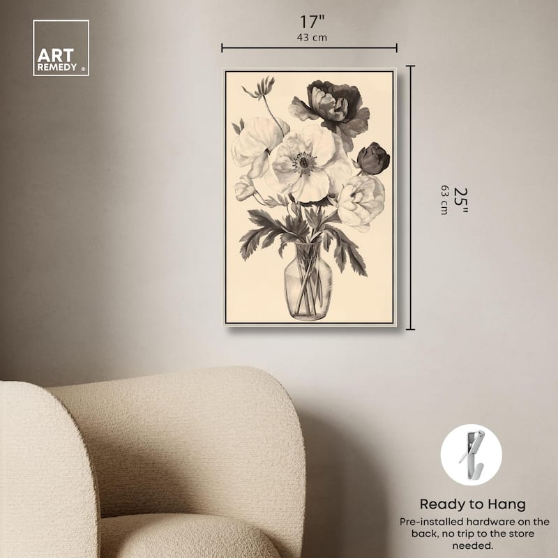 Herbarium's Hush I Canvas by Art Remedy