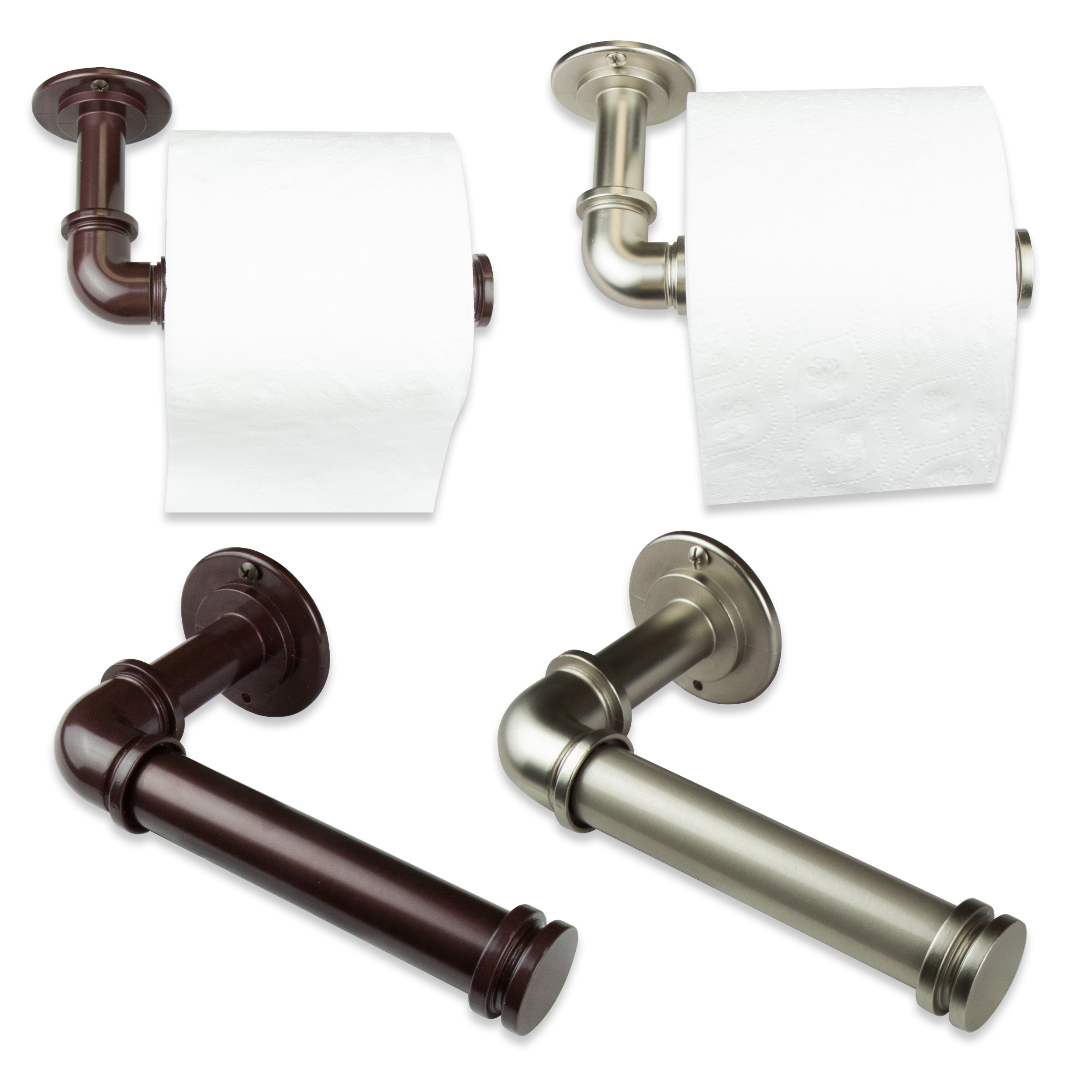 Oil-Rubbed Bronze Toilet Paper Holder