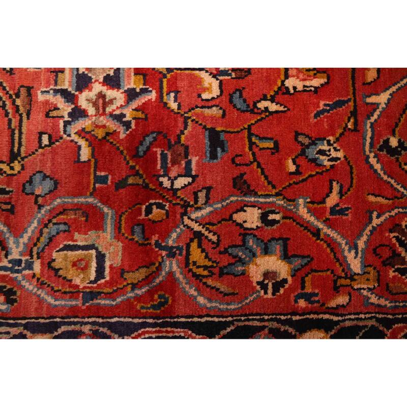 ECARPETGALLERY Hand-knotted Andelz Red Wool Rug - 4'0 x 6'11