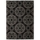 preview thumbnail 23 of 30, Nourison Tranquility Area Rug 5' 3" x 7' 5" - Black - Runner/Rectangle