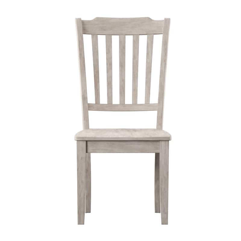Eleanor Slat-back Wood Dining Chairs (Set of 2) by iNSPIRE Q Classic