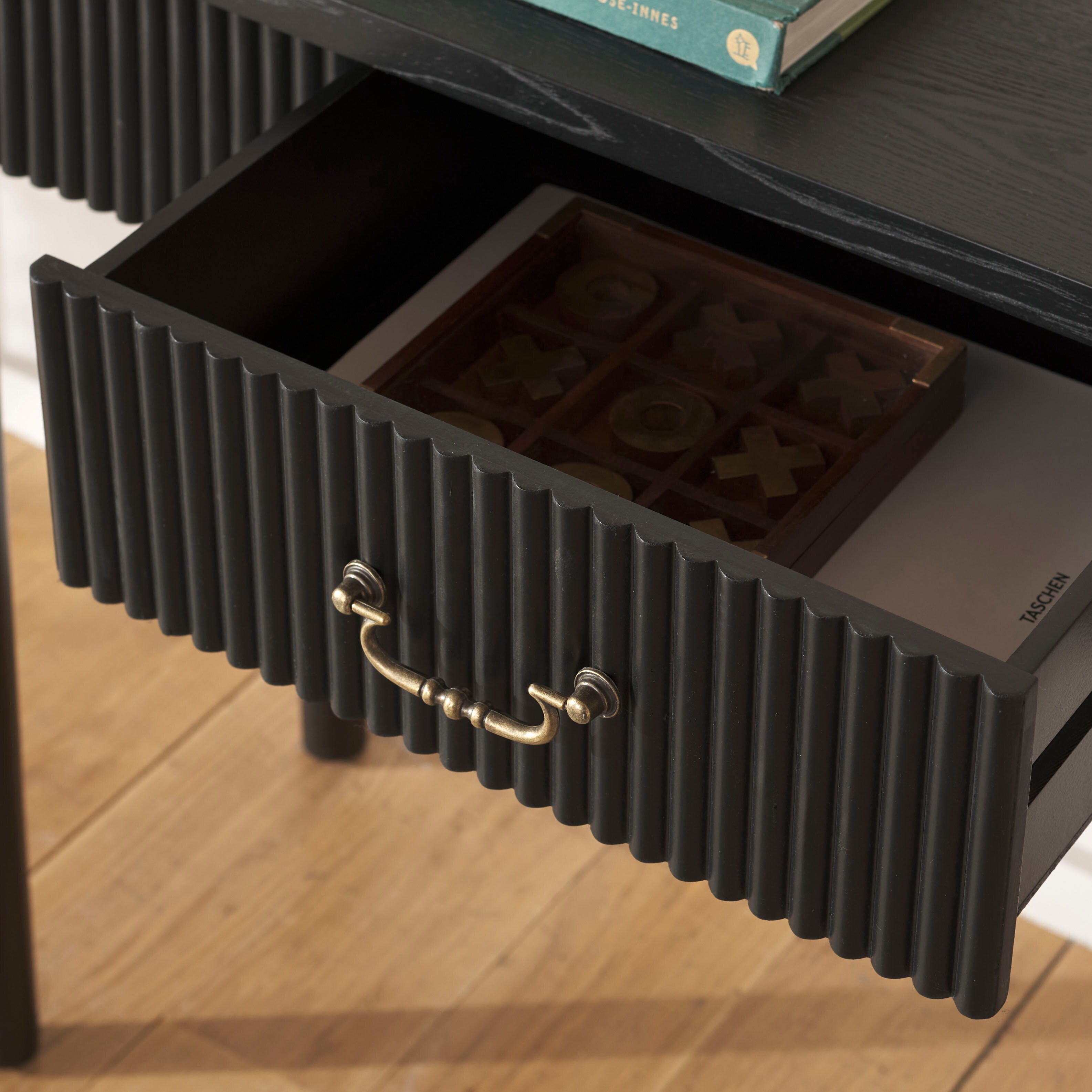 SAFAVIEH Home Hanaka 1 Drawer Console Table - 39