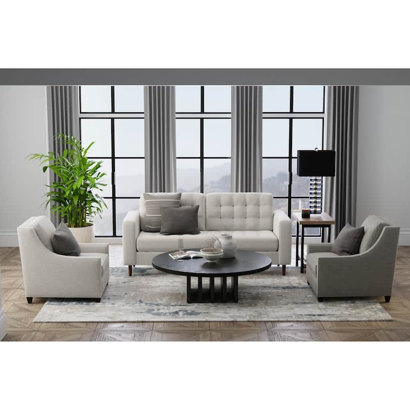 Grand Bazaar Maddon Machine Made Abstract Modern Area Rug