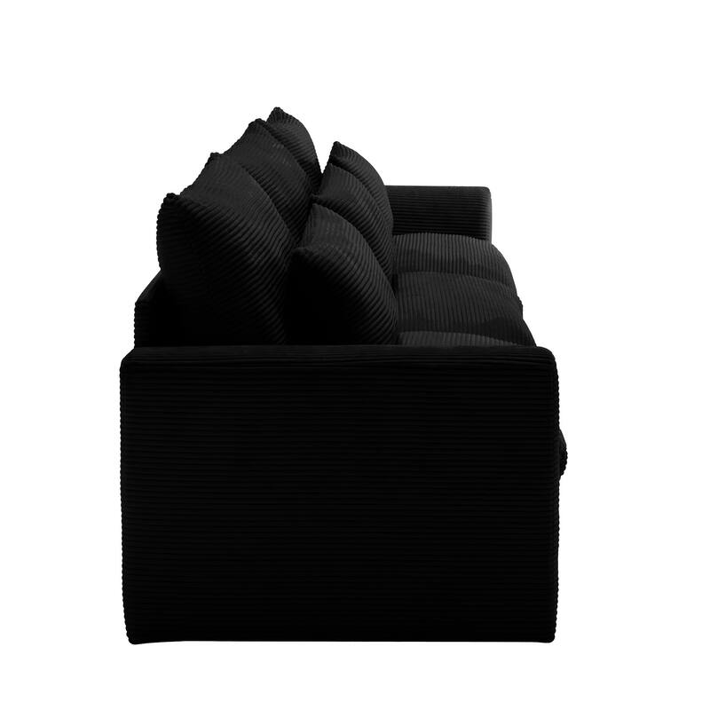 GDFStudio- Mark Corduroy Three-Seater Sofa