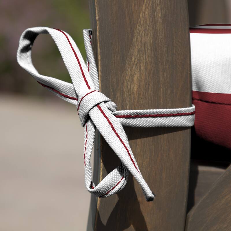 ARDEN Cabana Stripes Outdoor 18 x 19 in. Seat Pad