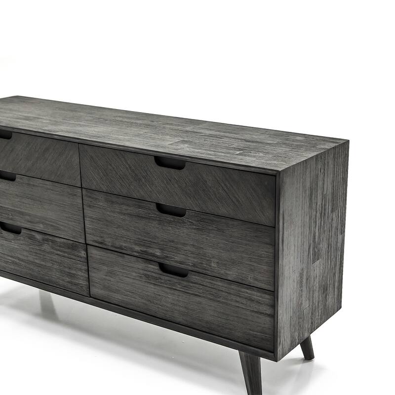Mohave 4 Piece Acacia Bedroom Set with Dresser and Nightstands