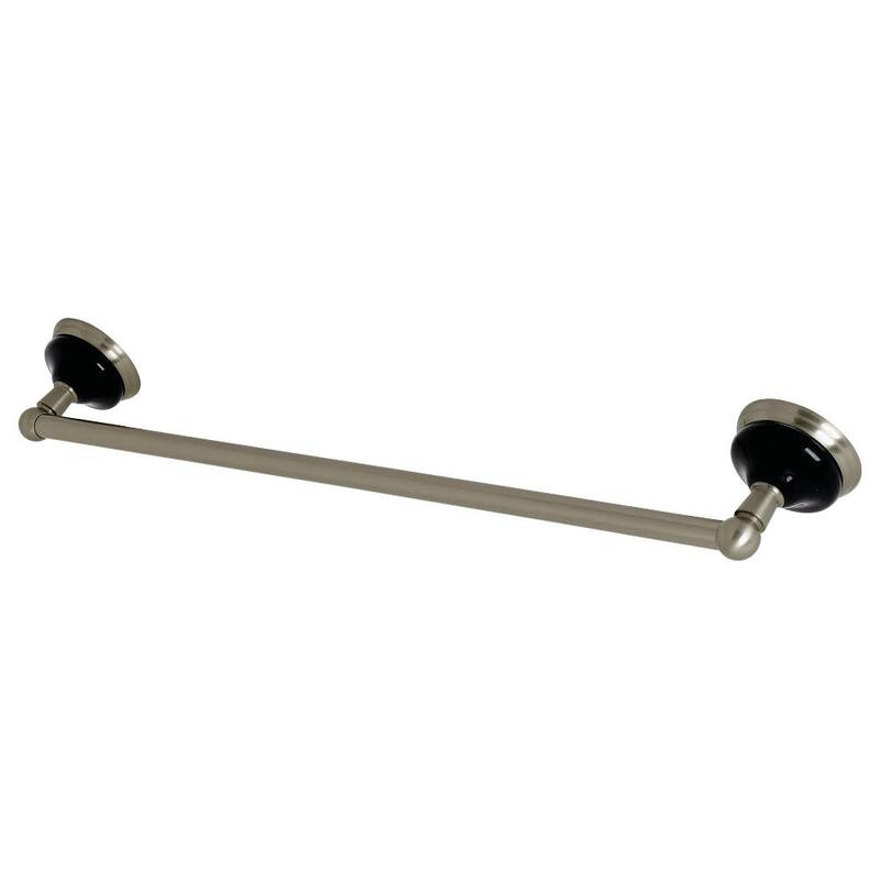 Kingston Brass Water Onyx 18" Towel Bar - Brushed Nickel