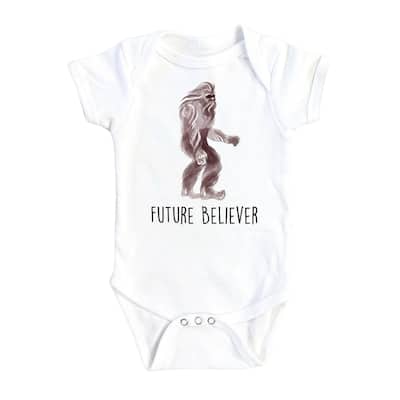 Big Foot Believer - Baby Boy Girl Clothes Infant Bodysuit Funny Cute Newborn