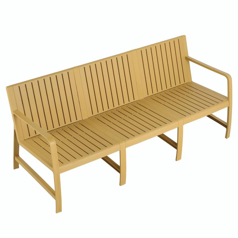 Space-Saving Patio Furniture Set with UV-Resistant Fabric
