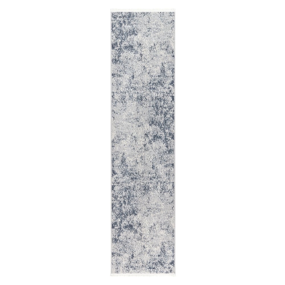 TOWN & COUNTRY EVERYDAY Rein Abstract Cloud Everwash Washable Non-Slip Backing Area Rug