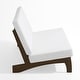 preview thumbnail 40 of 130, Outdoor Teak Patio Furniture 2 Club Chairs Loveseat Table