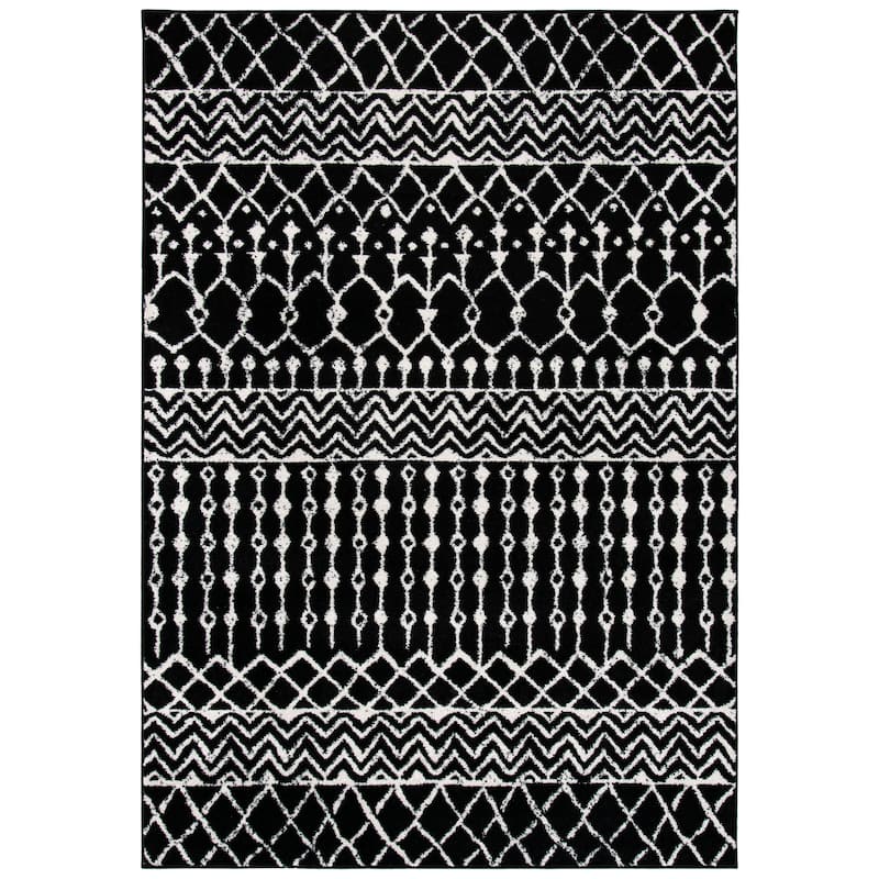 SAFAVIEH Craft Miyase Modern Abstract Rug - 2'3" x 4' - Ivory Grey/Blue
