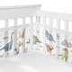 preview thumbnail 3 of 4, Sweet Jojo Designs 6p Crib Bedding + BreathableBaby Breathable Mesh Liner Watercolor Dinosaur Dino Boy Modern Animal