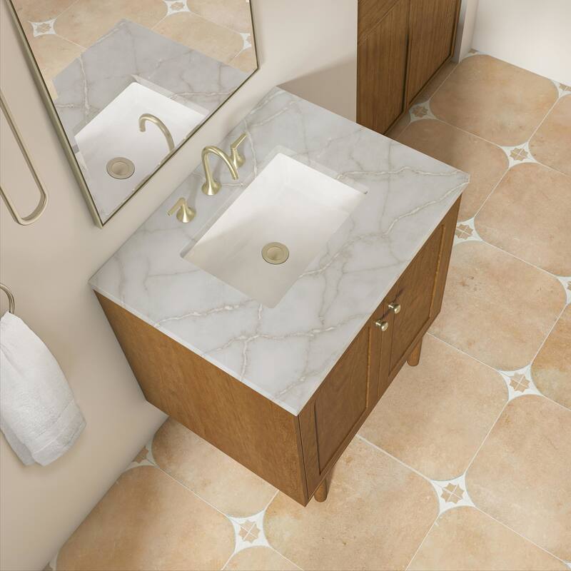 James Martin Vanities 545-V30-3VSL Laurent 30" Single Basin Poplar