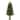 Puleo International Set of 2 Artificial Battery-Operated Pre-Lit Potted Oregon Fir Trees