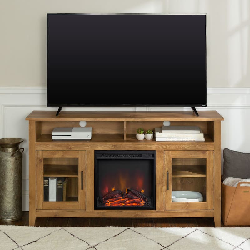 Middlebrook 58-inch 2-Door Highboy Fireplace TV Stand