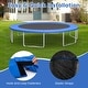 preview thumbnail 6 of 17, Gymax 12FT Trampoline Spring Cover w/Split Design Waterproof Surface