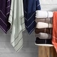 preview thumbnail 3 of 4, 2-Piece Luxury Bathroom Towels Set - Made From Washable 100% Zero Twist Cotton by Lavish Home (Seafoam)