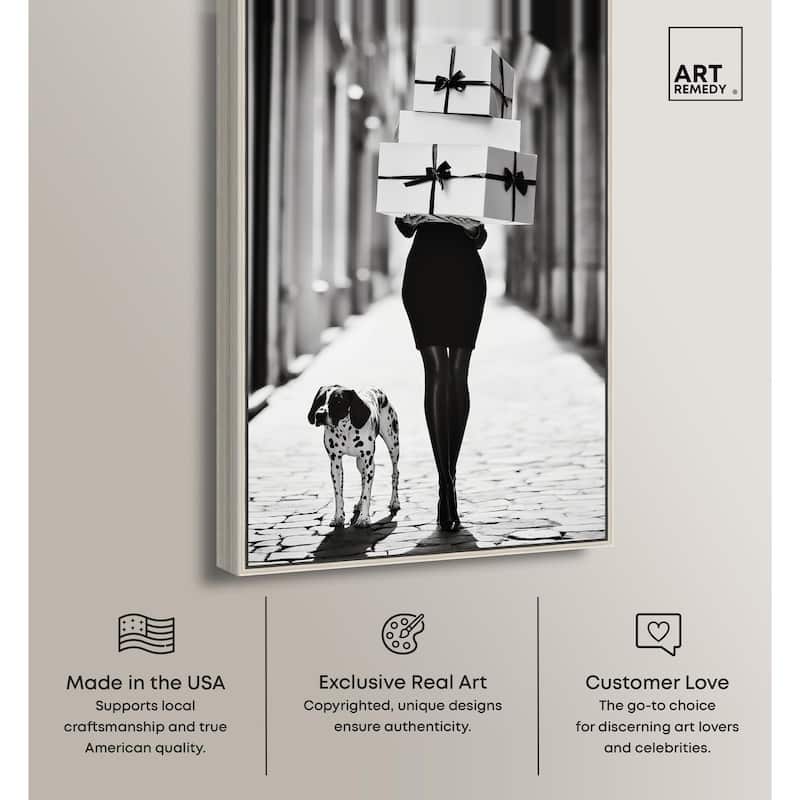 City Dalmatian II Canvas by Art Remedy