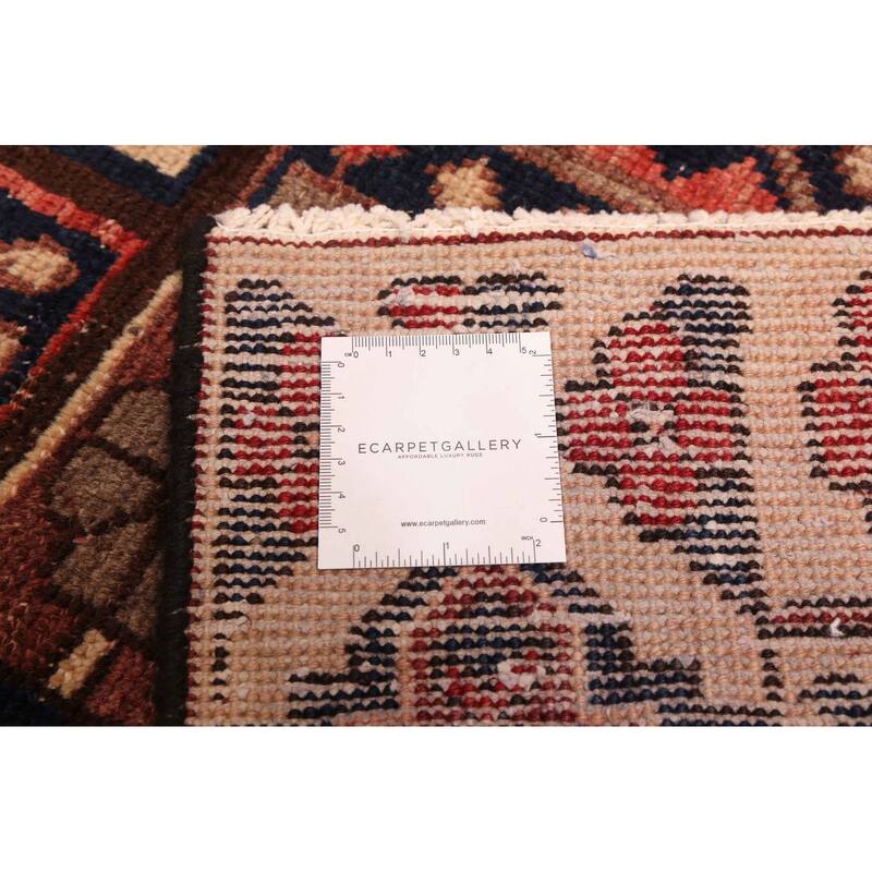 ECARPETGALLERY Hand-knotted Kayseri Vintage Red Wool Rug - 6'5 x 9'7