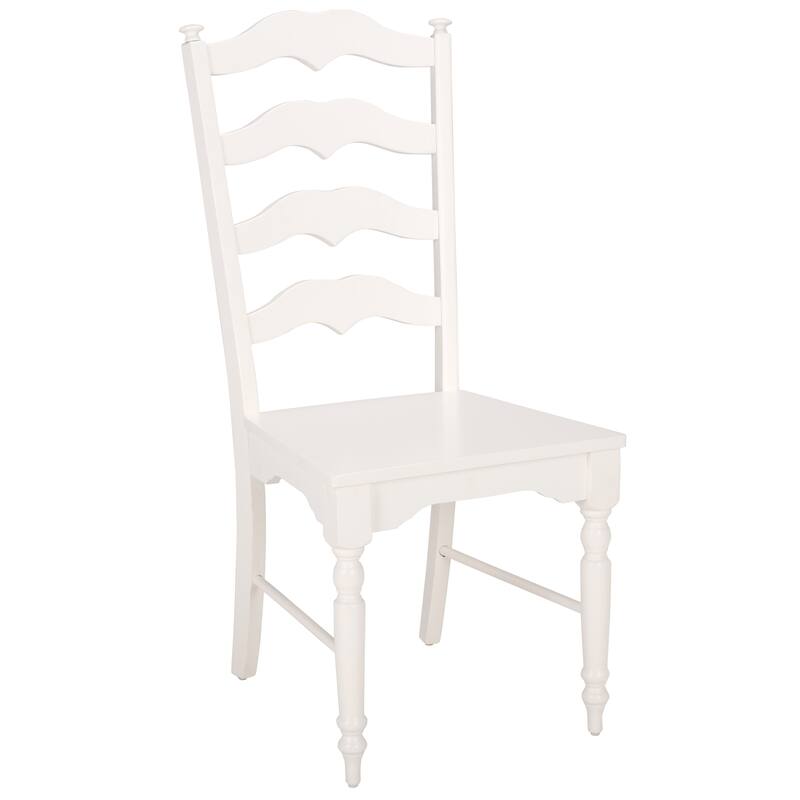 SAFAVIEH HOME Rasia Ladder Back Side Chair - 19"W x 22"D x 41"H