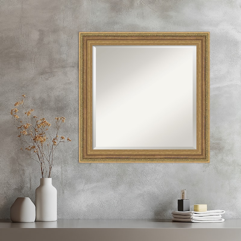 Elliot Gold Beveled Framed Wall Mirror - Elliot Gold