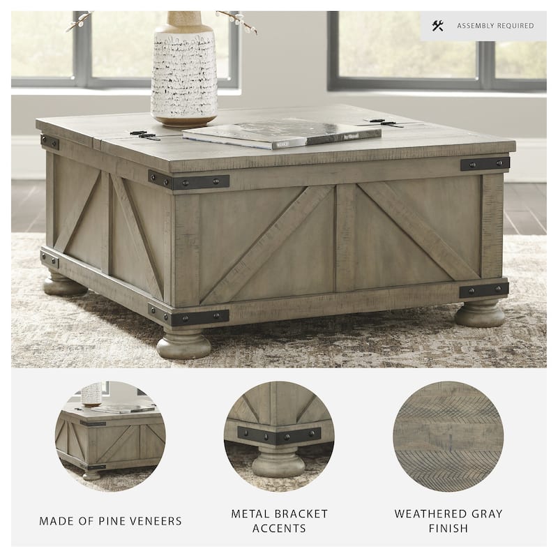 Aldwin Grey Coffee Table