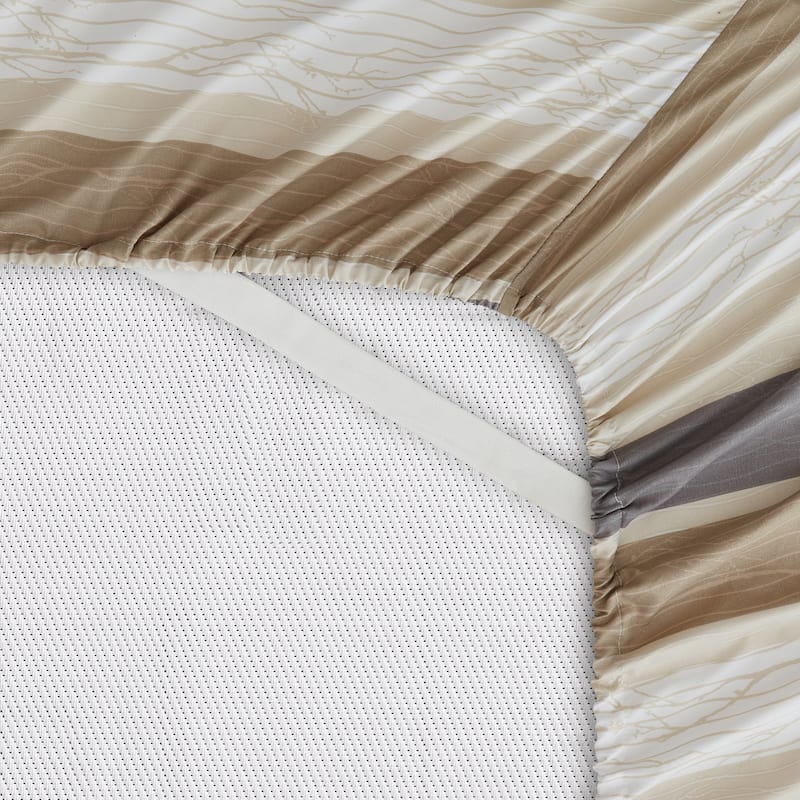 Clara Clark Printed Sheet Set - Ultra Soft Deep Pocket Bed Sheets