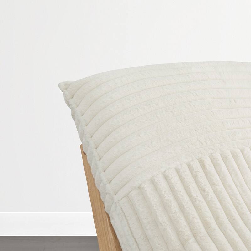 Spruce & Spring Oversized Lounge Accent Chair with Plush Cushions and Solid Wood Frame