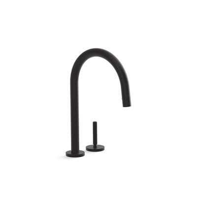 Kallista One Pull Down Kitchen Faucet with Metal Lever Handle