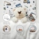 preview thumbnail 3 of 4, Sweet Jojo Designs Construction Truck Boy Toddler Pillow with Pillowcase 13x18 in. Grey Blue Green Transportation Zone Vehicles