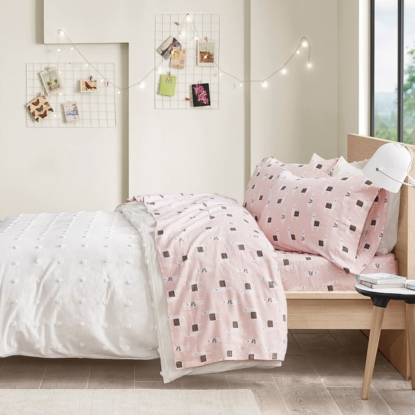 slide 2 of 109, Intelligent Design Cozy Soft Cotton Flannel Printed Sheet Set