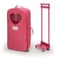 preview thumbnail 4 of 15, Badger Basket Trolley Doll Carrier with Rocking Bed and Bedding - Pink/Star