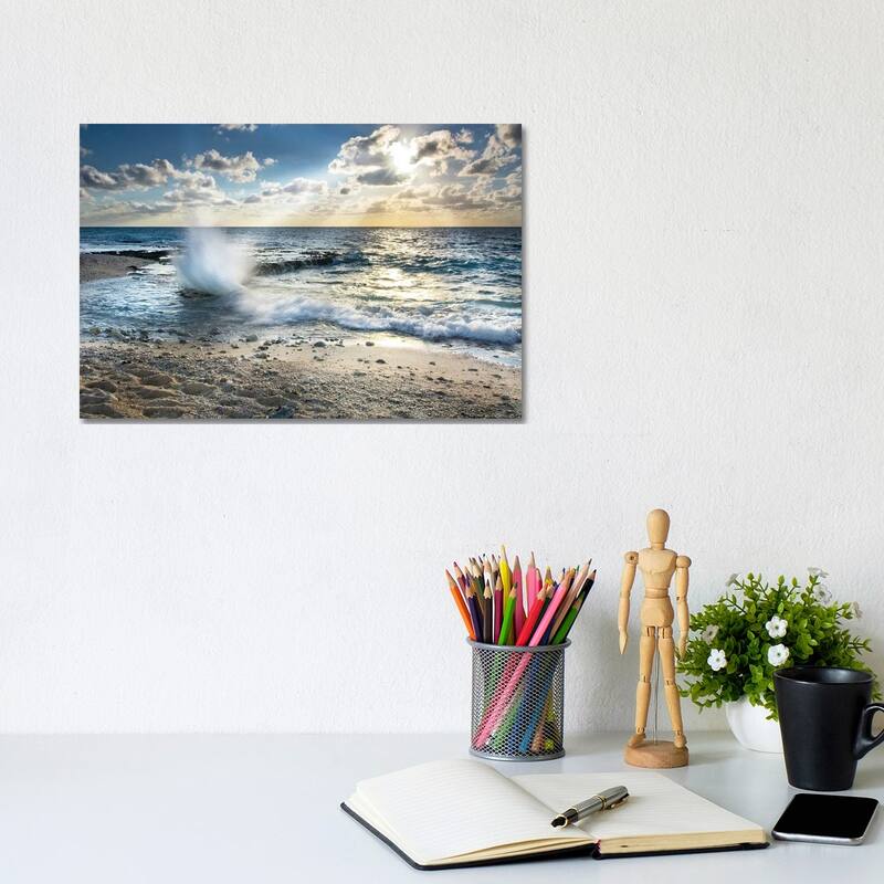 iCanvas "Caribbean Sundown" by Danita Delimont Canvas Print - 8x12x0.75