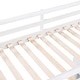 preview thumbnail 7 of 18, Twin Size Loft Bed with Ladder, Shelves, Solid Wood Loft Bed Frame with 4-Drawers Desk, Box Spring No Required