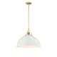 Option Vintage Brass/Matte White