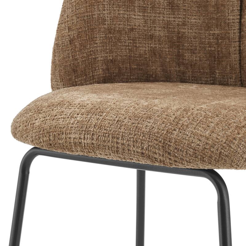 NPD Furniture Millie Fabric Counter Stool (Set of 2)