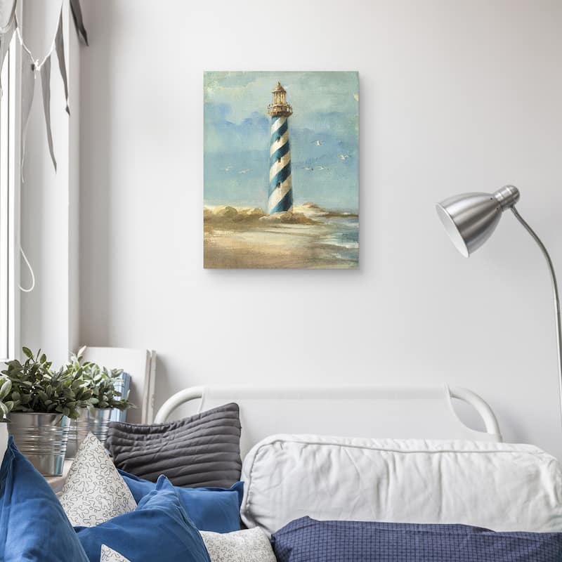 Lighthouse by Danhui Nai Canvas Art Print